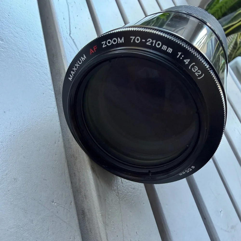 Minolta Maxxum AF 2.756-8.268 in F/4 Teleobjetivo zoom lente para Sony Alpha